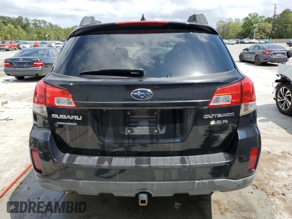 2011 Subaru Outback Limited Power Moon with VIN 4S4BRDLC4B2400920, listed as a Copart auction lot 51066445 with 177,676 mi miles and Salvage Title. Bid and sale history available at DreamBid. Image 6.