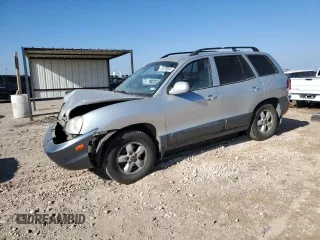 2005 Hyundai Santa Fe GLS with VIN KM8SC73E95U965774, listed as a Copart auction lot 83975804 with 115,753 mi miles and Salvage Title. Bid and sale history available at carsss.com. Image 1.