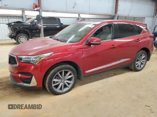 2020 Acura RDX w/Technology Pkg with VIN 5J8TC1H50LL009733, listed as a Copart auction lot 86697154 with 90,580 mi miles and Salvage Title. Bid and sale history available at carsss.com. Image 1.