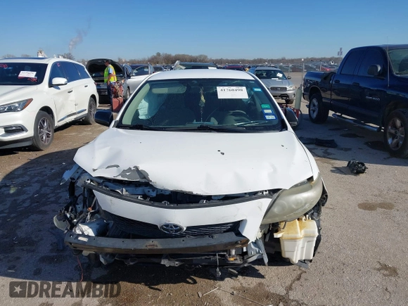 2009 Toyota Corolla with VIN 1NXBU40EX9Z020788, listed as a IAAI auction lot 41760498 with 188,780 mi miles. Bid and sale history available at carsss.com. Image 12.