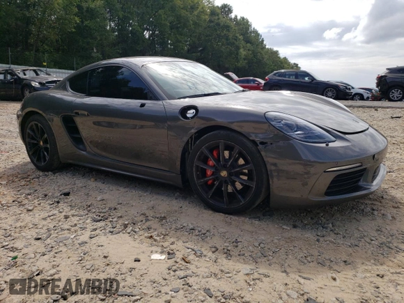 2018 Porsche 718 Cayman S z VIN WP0AB2A87JK279225, wystawiony jako Copart lot #71201794 z przebiegiem 24 514 mil mil oraz Szkoda całkowita • Salvage title. Historia ofert i sprzedaży dostępna na DreamBid. Obrazek 4.