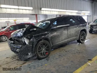 2021 Chevrolet Traverse Premier with VIN 1GNEVKKW1MJ145432, listed as a Copart auction lot 46148735 with 65,719 mi miles and Salvage Title. Bid and sale history available at carsss.com. Image 1.
