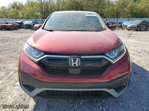 2022 Honda CR-V EX with VIN 2HKRW1H50NH407760, listed as a Copart auction lot 74529374 with 41,212 mi miles and Salvage Title. Bid and sale history available at carsss.com. Image 5.