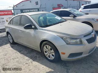 2014 Chevrolet Cruze LS with VIN 1G1PA5SH4E7250957, listed as a IAAI auction lot 42013187 with 108,670 mi miles. Bid and sale history available at carsss.com. Image 14.