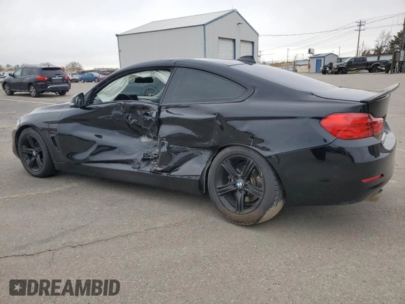 2014 BMW 4 Series 428i with VIN WBA3N7C58EF719741, listed as a Copart auction lot 81573274 with 113,095 mi miles and Salvage Title. Bid and sale history available at DreamBid. Image 2.