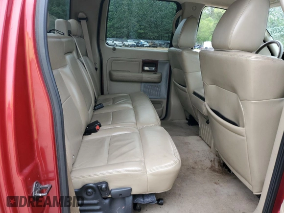2007 Ford F-150 XLT with VIN 1FTPW12V77FA68590, listed as a Copart auction lot 56565435 with 196,268 mi miles and Salvage title. Bid and sale history available at DreamBid. Image 10.