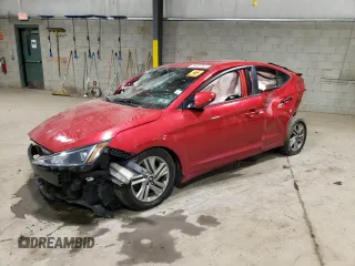 2020 Hyundai Elantra SEL with VIN 5NPD84LF0LH579581, listed as a Copart auction lot 44112924 with Not provided miles and Salvage title. Bid and sale history available at DreamBid. Image 1.