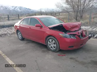 2007 Toyota Camry CE with VIN 4T1BE46K77U150924, listed as a IAAI auction lot 41798592 with 130,696 mi miles. Bid and sale history available at carsss.com. Image 1.