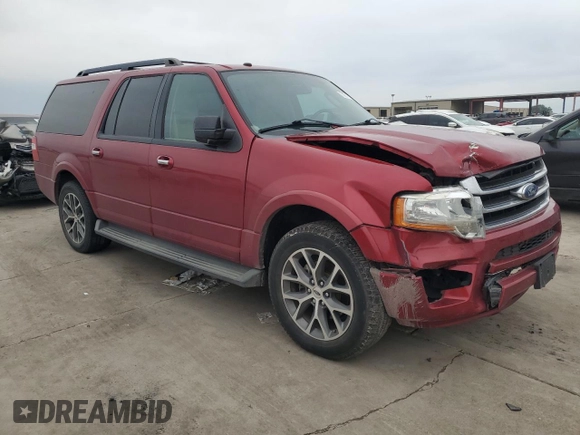 2016 Ford Expedition EL XLT with VIN 1FMJK1HT8GEF36089, listed as a Copart auction lot 70317954 with 0 mi miles and Salvage Title. Bid and sale history available at carsss.com. Image 4.