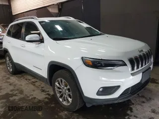 2019 Jeep Cherokee Latitude Plus with VIN 1C4PJMLX4KD232091, listed as a IAAI auction lot 41524058 with 59,196 mi miles. Bid and sale history available at carsss.com. Image 1.