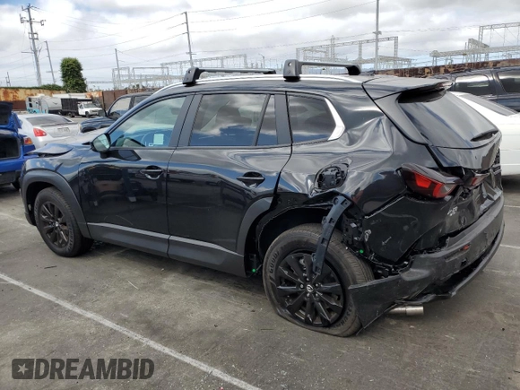 2025 Mazda CX-50 S Premium с VIN 7MMVABDM4SN355108, выставлен на аукционе Copart как лот 56556195 с пробегом 464 миль миль и Списание • Salvage title. История ставок и продаж доступна на DreamBid. Изображение 2.