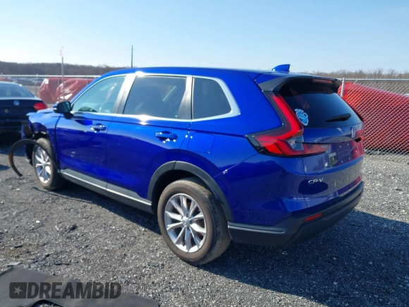 2024 Honda CR-V EX-L with VIN 2HKRS4H78RH438985, listed as a IAAI auction lot 41488402 with 33,354 mi miles. Bid and sale history available at carsss.com. Image 3.
