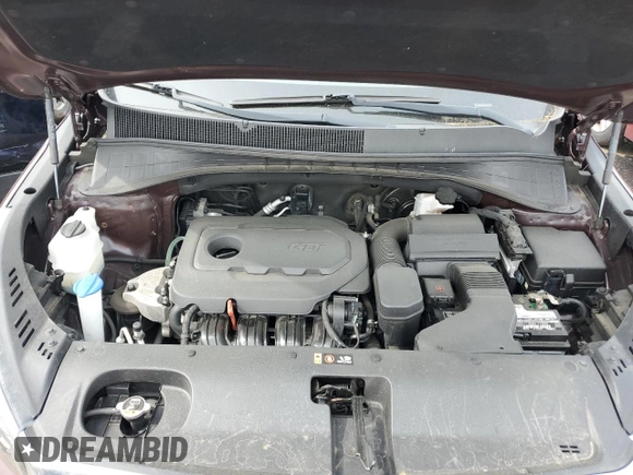 2019 Kia Sorento LX z VIN 5XYPGDA3XKG558803, wystawiony jako Copart lot #57885915 z przebiegiem 70 055 mil mil oraz Szkoda całkowita • Salvage title. Historia ofert i sprzedaży dostępna na DreamBid. Obrazek 11.