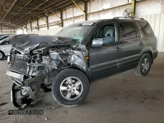 2008 Honda Pilot EX-L z VIN 5FNYF28658B015113, wystawiony jako Copart lot #85525354 z przebiegiem 262 291 mil mil oraz Szkoda całkowita • Salvage title. Historia ofert i sprzedaży dostępna na DreamBid. Obrazek 1.