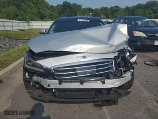 2017 Genesis G80 3.8L with VIN KMHGN4JE7HU191949, listed as a Copart auction lot 61869804 with 73,449 mi miles and Salvage Title. Bid and sale history available at carsss.com. Image 5.