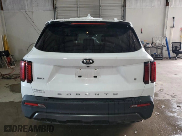 2021 Kia Sorento S with VIN 5XYRLDLCXMG030229, listed as a Copart auction lot 45949225 with 63,493 mi miles and Salvage Title. Bid and sale history available at DreamBid. Image 6.
