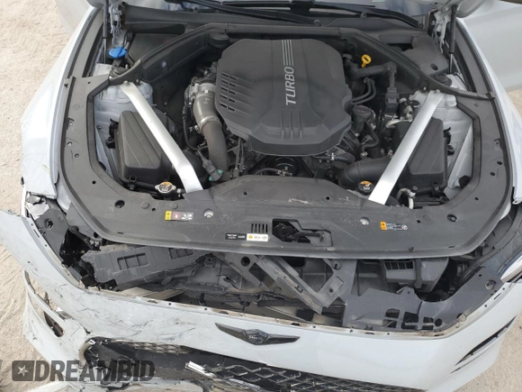 2022 Genesis G70 3.3T с VIN KMTG54TE4NU103180, выставлен на аукционе Copart как лот 80885684 с пробегом 34 852 миль миль и Списание • Salvage title. История ставок и продаж доступна на DreamBid. Изображение 13.