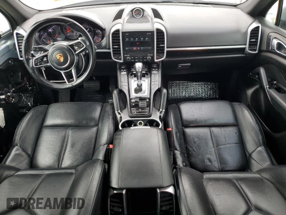 2017 Porsche Cayenne with VIN WP1AA2A23HKA81295, listed as a Copart auction lot 55339855 with 112,403 mi miles and Salvage title. Bid and sale history available at DreamBid. Image 8.