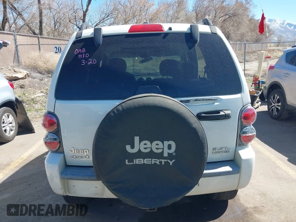 2006 Jeep Liberty Limited with VIN 1J4GL58KX6W180273, listed as a IAAI auction lot 41896673 with 146,404 mi miles. Bid and sale history available at carsss.com. Image 16.