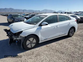 2021 Hyundai Ioniq SE with VIN KMHC75LC4MU261122, listed as a Copart auction lot 88657405 with 26,926 mi miles and Salvage Title. Bid and sale history available at DreamBid. Image 1.