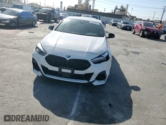 2020 BMW 2 Series M235i xDrive with VIN WBA13AL05L7G07164, listed as a Copart auction lot 48496034 with 33,259 mi miles. Bid and sale history available at carsss.com. Image 12.