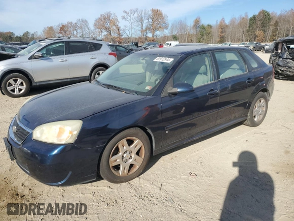2007 Chevrolet Malibu Maxx LT with VIN 1G1ZT68N97F128609, listed as a Copart auction lot 82912944 with 144,480 mi miles and Salvage Title. Bid and sale history available at carsss.com. Image 1.