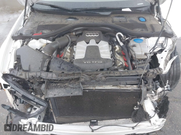 2015 Audi A6 Premium Plus with VIN WAUFGAFC8FN005114, listed as a IAAI auction lot 41808681 with Not provided miles and . Bid and sale history available at DreamBid. Image 10.