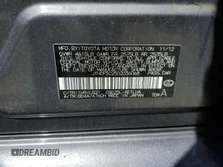 2013 Lexus IS 250 with VIN JTHCF5C25D2036068, listed as a Copart auction lot 52014305 with 130,819 mi miles and Salvage Title. Bid and sale history available at carsss.com. Image 12.