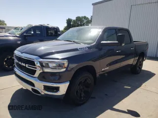 2019 Ram 1500 Big Horn with VIN 1C6SRFFT6KN540355, listed as a Copart auction lot 57829685 with 8,340 mi miles and Salvage title. Bid and sale history available at DreamBid. Image 1.