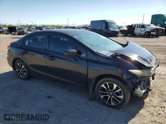 2015 Honda Civic EX z VIN 19XFB2F87FE033123, wystawiony jako Copart lot #56055825 z przebiegiem 185 396 mil mil oraz Szkoda całkowita • Salvage title. Historia ofert i sprzedaży dostępna na DreamBid. Obrazek 4.