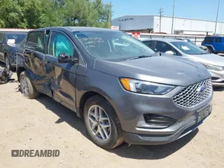 2024 Ford Edge SEL with VIN 2FMPK4J90RBA99942, listed as a IAAI auction lot 42009947 with 1 mi miles. Bid and sale history available at carsss.com. Image 1.
