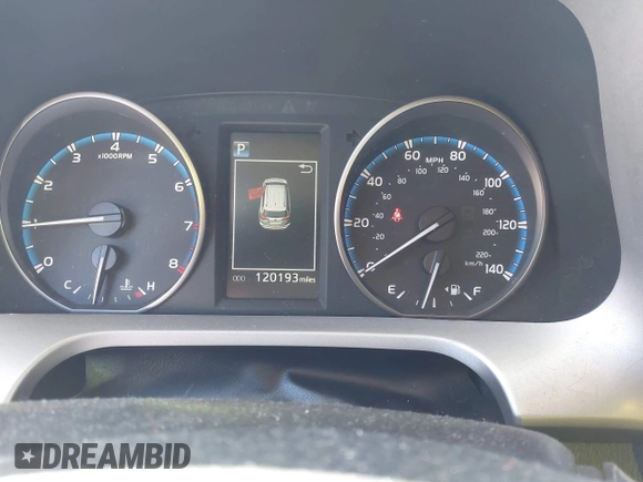 2018 Toyota RAV4 LE with VIN 2T3BFREV7JW717251, listed as a IAAI auction lot 42332563 with 120,193 mi miles and . Bid and sale history available at DreamBid. Image 7.