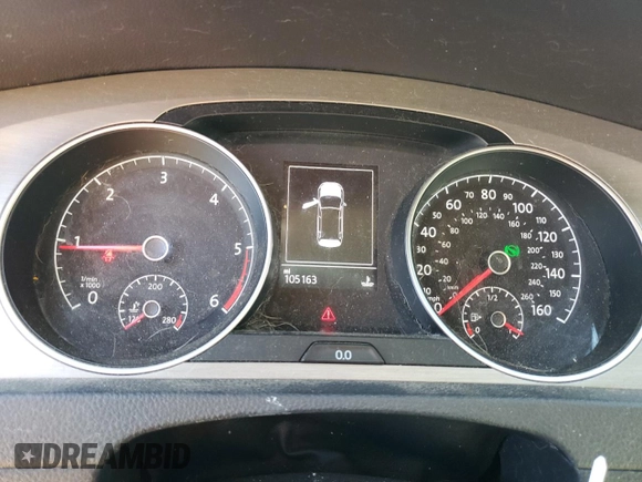 2015 Volkswagen Golf SportWagen TDI SE with VIN 3VWCA7AU9FM512671, listed as a Copart auction lot 72091414 with 105,163 mi miles and Salvage Title. Bid and sale history available at carsss.com. Image 9.
