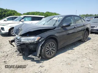2021 Volkswagen Jetta S z VIN 3VWC57BU0MM056771, wystawiony jako Copart lot #59199765 z przebiegiem 129 213 mil mil oraz Szkoda całkowita • Salvage title. Historia ofert i sprzedaży dostępna na DreamBid. Obrazek 1.