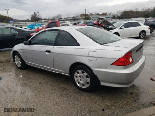 2005 Honda Civic Cpe VP with VIN 1HGEM21105L017448, listed as a Copart auction lot 78865904 with 351,720 mi miles and Non Repairable. Bid and sale history available at carsss.com. Image 2.