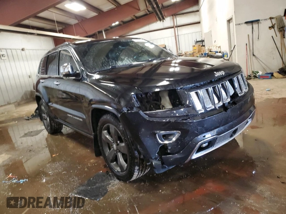 2015 Jeep Grand Cherokee Overland with VIN 1C4RJFCT6FC159979, listed as a Copart auction lot 48055435 with 108,846 mi miles and Clean Title. Bid and sale history available at carsss.com. Image 4.