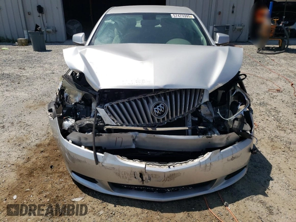 2010 Buick LaCrosse CX with VIN 1G4GB5EG5AF159585, listed as a Copart auction lot 57473395 with Not provided miles and Salvage title. Bid and sale history available at DreamBid. Image 5.
