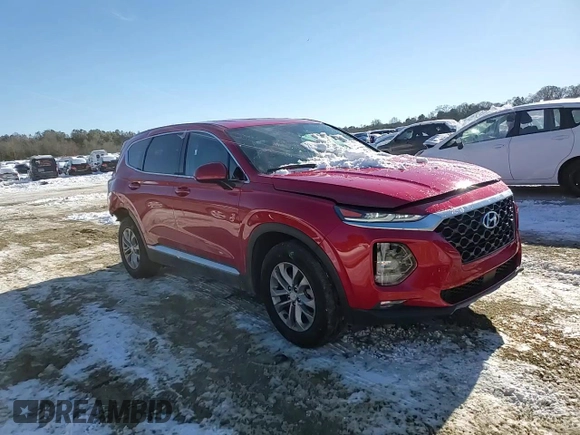 2020 Hyundai Santa Fe SEL with VIN 5NMS3CAD9LH279665, listed as a Copart auction lot 41448755 with 24,779 mi miles and Salvage Title. Bid and sale history available at carsss.com. Image 12.