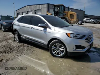 2019 Ford Edge SEL with VIN 2FMPK4J95KBB61390, listed as a Copart auction lot 47183015 with 85,890 mi miles and Salvage Title. Bid and sale history available at carsss.com. Image 4.