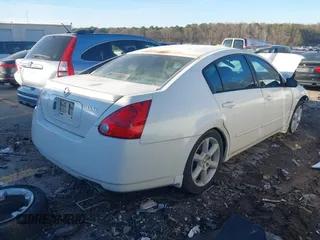2005 Nissan Maxima 3.5 SL with VIN 1N4BA41E05C827712, listed as a IAAI auction lot 41308198 with 1 mi miles. Bid and sale history available at carsss.com. Image 4.