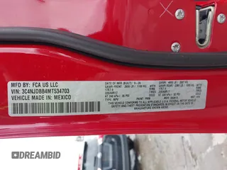 2021 Jeep Compass Latitude с VIN 3C4NJDBB4MT534703, выставлен на аукционе IAAI как лот 41724038 с пробегом 45 467 миль миль и . История ставок и продаж доступна на DreamBid. Изображение 9.