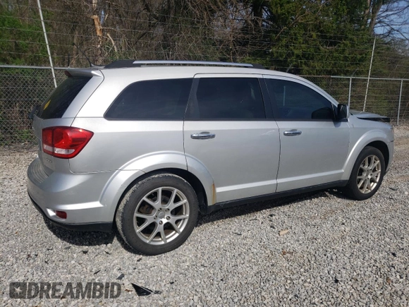 2011 Dodge Journey Crew with VIN 3D4PG3FGXBT571987, listed as a Copart auction lot 53959565 with 152,716 mi miles and Salvage title. Bid and sale history available at DreamBid. Image 3.