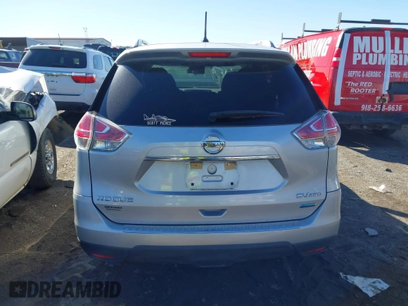 2014 Nissan Rogue SL with VIN 5N1AT2MV9EC802321, listed as a IAAI auction lot 41711446 with 65,286 mi miles. Bid and sale history available at carsss.com. Image 17.