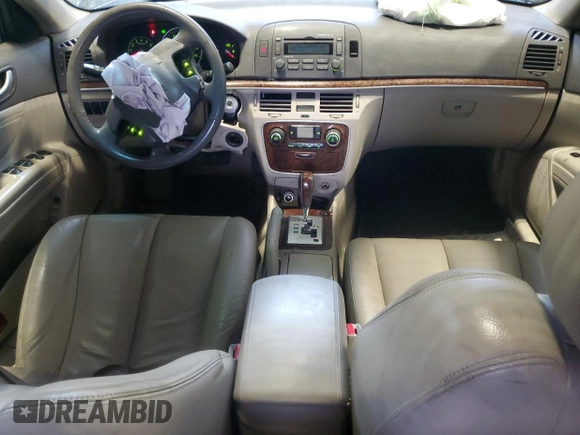 2006 Hyundai Sonata GLS with VIN 5NPEU46F16H027314, listed as a Copart auction lot 52328205 with 144,038 mi miles and Salvage Title. Bid and sale history available at DreamBid. Image 8.