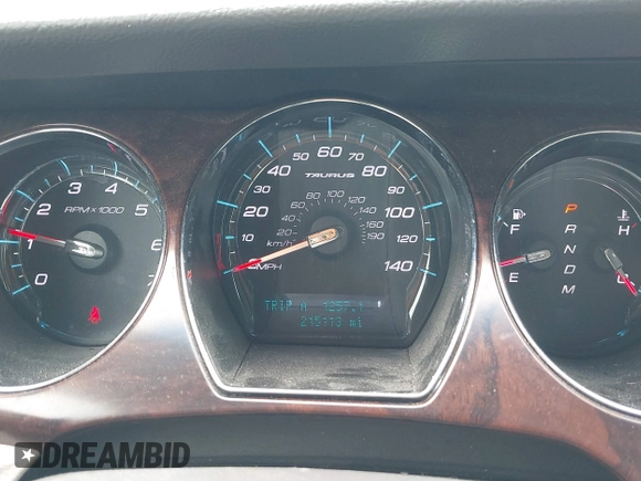 2010 Ford Taurus Limited with VIN 1FAHP2FW8AG155559, listed as a IAAI auction lot 42361282 with 215,113 mi miles and . Bid and sale history available at DreamBid. Image 7.
