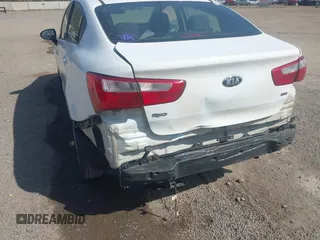 2014 Kia Rio LX with VIN KNADM4A37E6332282, listed as a IAAI auction lot 42050166 with 159,116 mi miles. Bid and sale history available at carsss.com. Image 6.