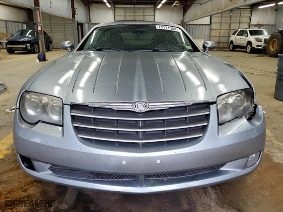 2005 Chrysler Crossfire Limited with VIN 1C3AN69L75X045977, listed as a Copart auction lot 73111504 with 115,801 mi miles and Salvage Title. Bid and sale history available at carsss.com. Image 5.
