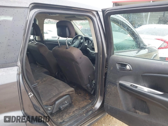 2014 Dodge Journey American Value Pkg with VIN 3C4PDCAB7ET247286, listed as a IAAI auction lot 41214056 with 205,222 mi miles. Bid and sale history available at carsss.com. Image 8.