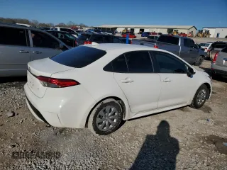 2020 Toyota Corolla L with VIN JTDDPRAE6LJ061055, listed as a Copart auction lot 49961375 with 43,541 mi miles and Salvage Title. Bid and sale history available at carsss.com. Image 3.