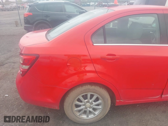 2017 Chevrolet Sonic LT with VIN 1G1JD5SH7H4105396, listed as a IAAI auction lot 42343534 with 122,878 mi miles and . Bid and sale history available at DreamBid. Image 14.